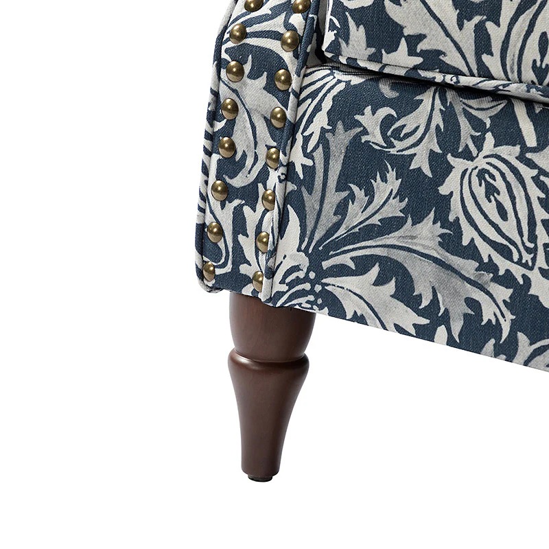 Artemisa Modern Floral Pattern Upholstered Armchair - Image 80