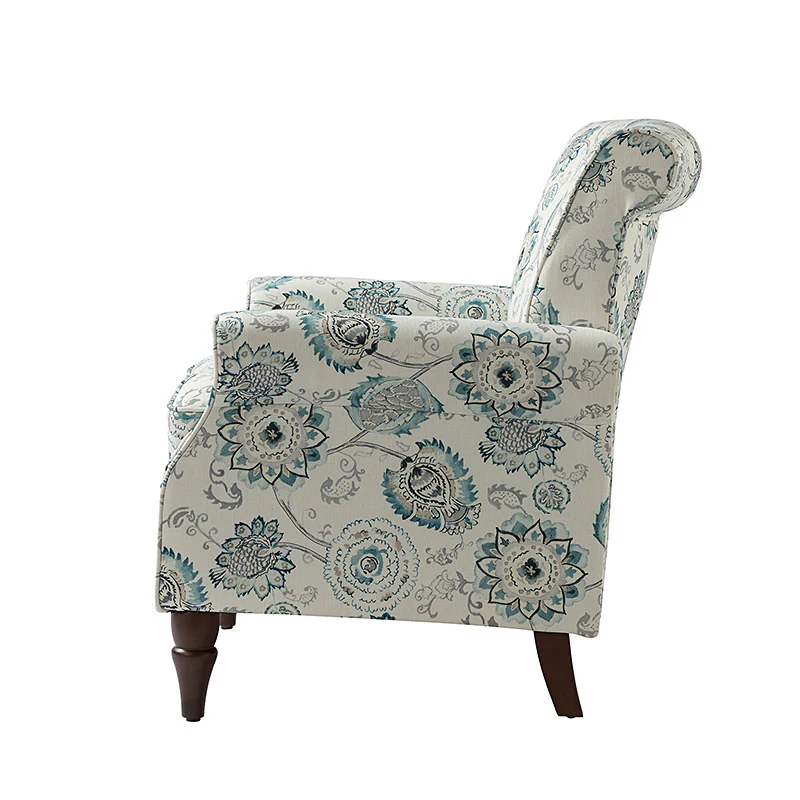Artemisa Modern Floral Pattern Upholstered Armchair - Image 94
