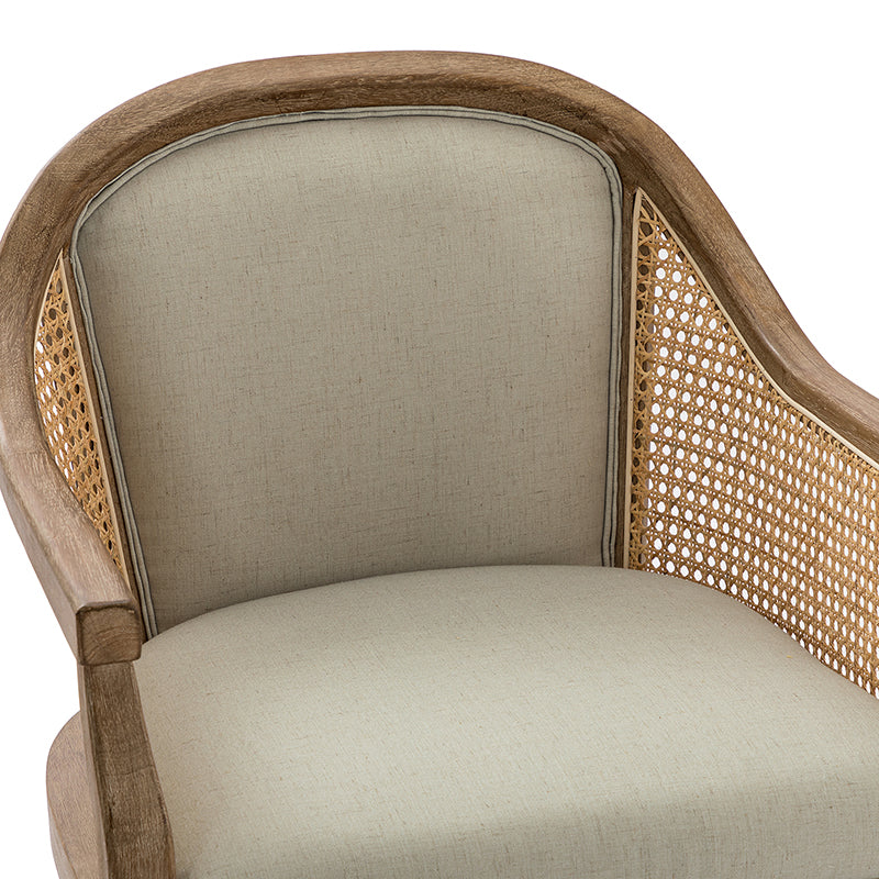 Audrey Task Accent Chair with Rattan Arms - Image 18