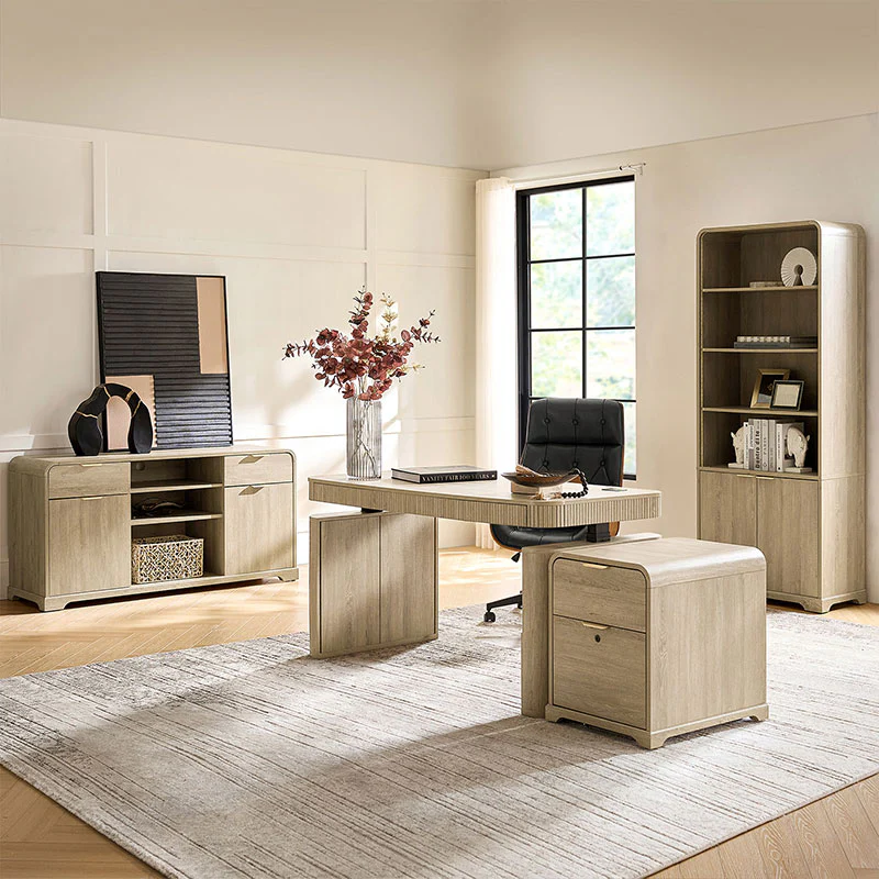 Baggio 5-Piece Modern Adjustable Office Sets - Image 16