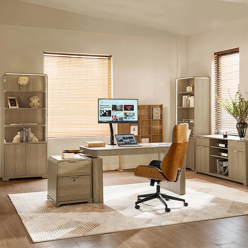 Baggio 5-Piece Modern Adjustable Office Sets - Image 17