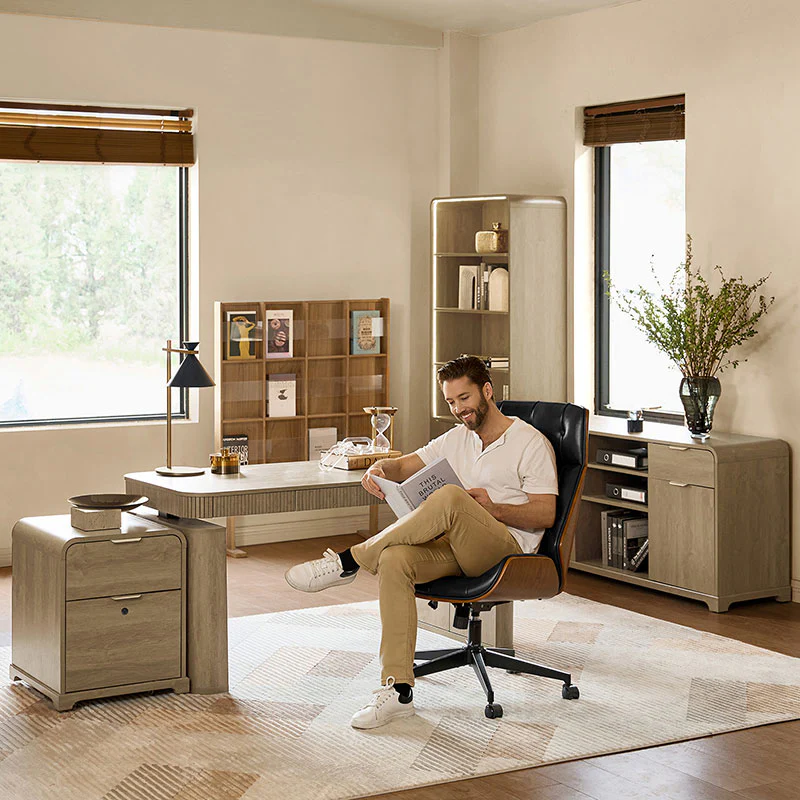 Baggio 5-Piece Modern Adjustable Office Sets - Image 20