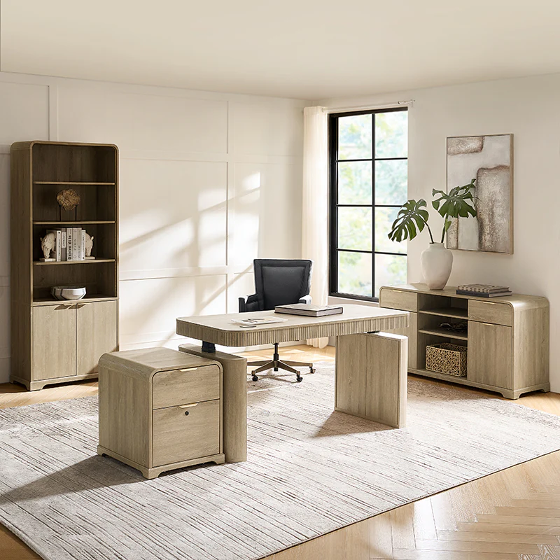 Baggio 5-Piece Modern Adjustable Office Sets - Image 5