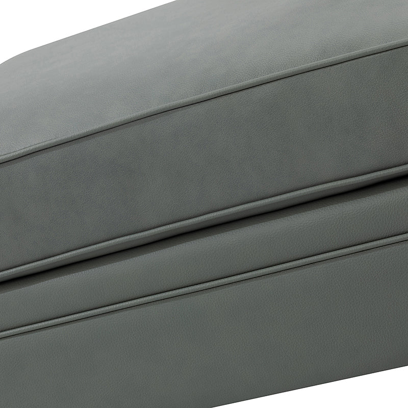 Basilio Contemporary Genuine Leather Ottoman for Living Room - Image 15