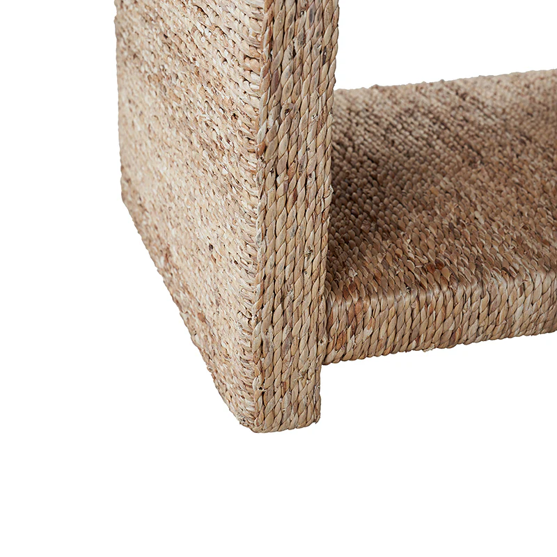 Beach House Style Burkhard 24" Side Table with Grass Rope Accent - Image 8