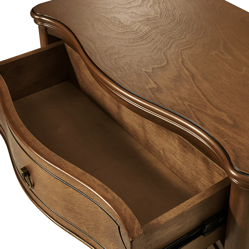 Bernhard 3-Drawer Traditional Style End Table Chest with Built-In Outlets(Optional Types) - Image 20