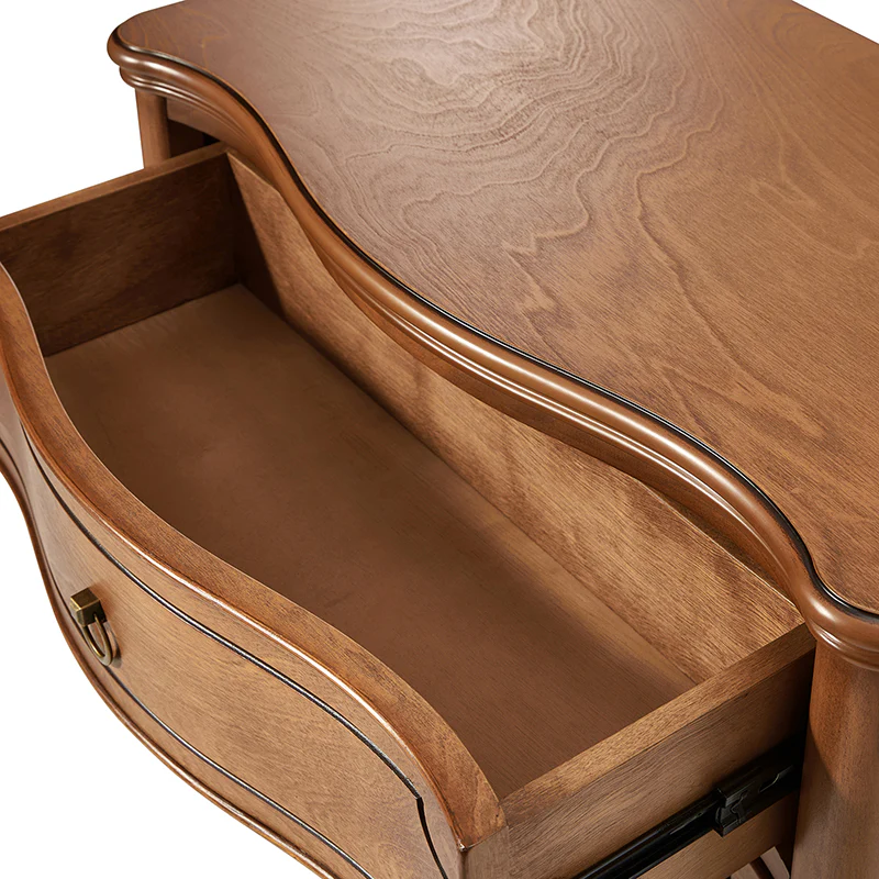Bernhard 3-Drawer Traditional Style End Table Chest with Built-In Outlets(Optional Types) - Image 6