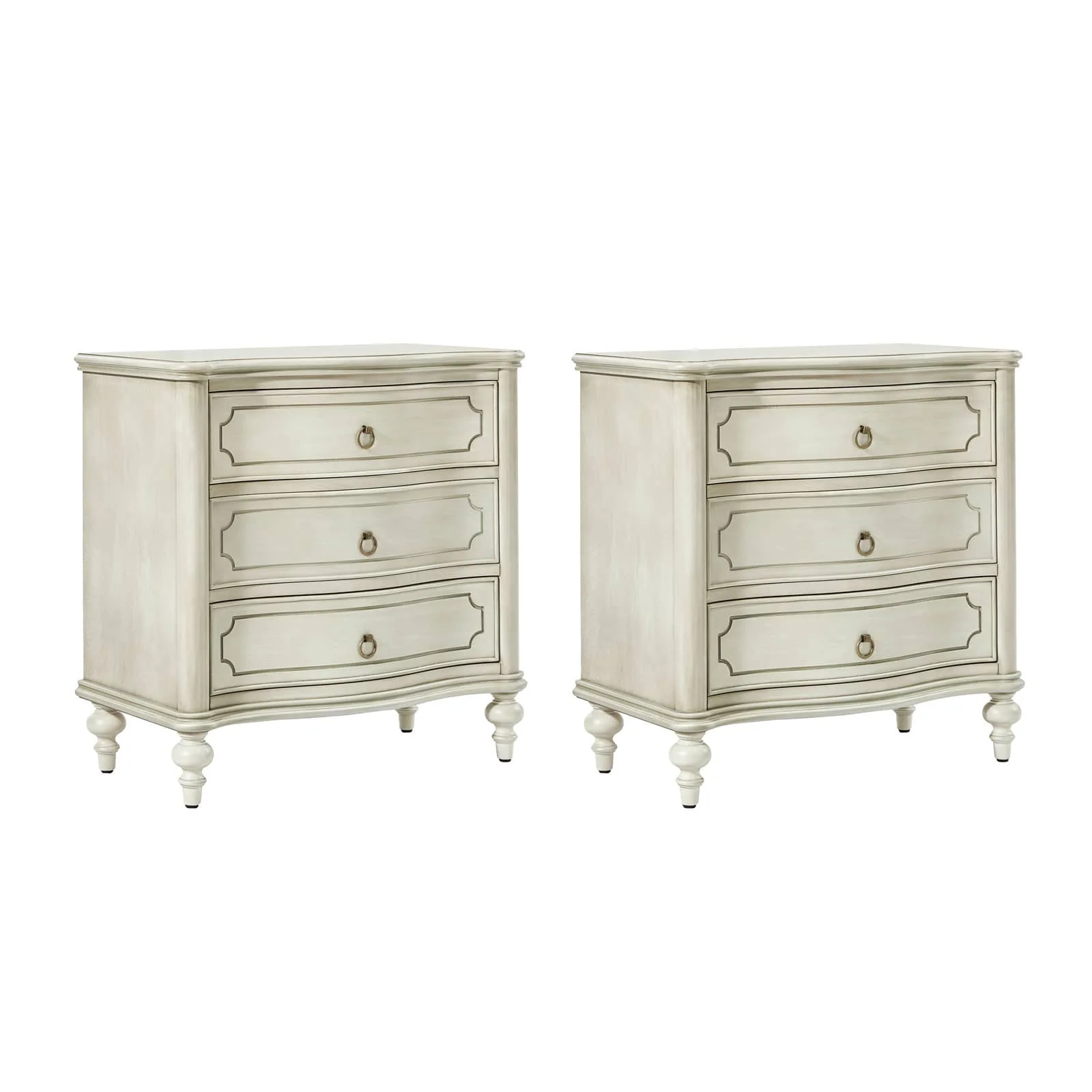 Bernhard 3-Drawer Traditional Style End Table Chest with Built-In Outlets(Optional Types) - Image 60