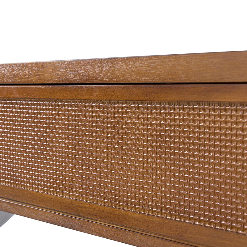 Bertrame Mid-Century L Shape Lift Top Office Desk - Image 7