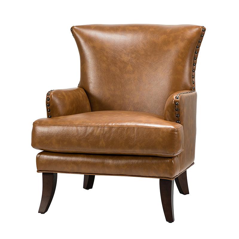 Brooklyn Vegan Leather Armchair - Image 13