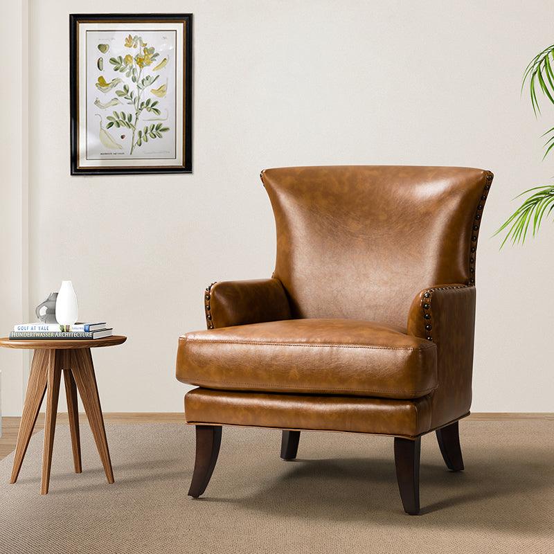 Brooklyn Vegan Leather Armchair - Image 9