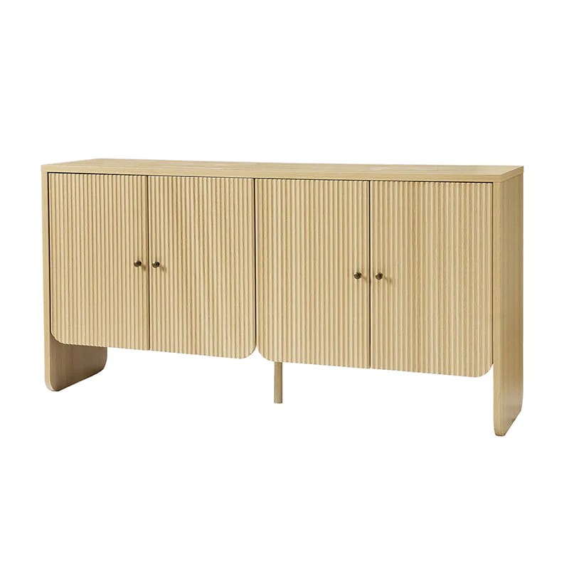 Paula Versatile Buffet Cabinet Sideboard with Adjustable Shelves, Cable Management - Image 13