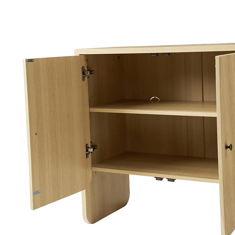 Paula Versatile Buffet Cabinet Sideboard with Adjustable Shelves, Cable Management - Image 16