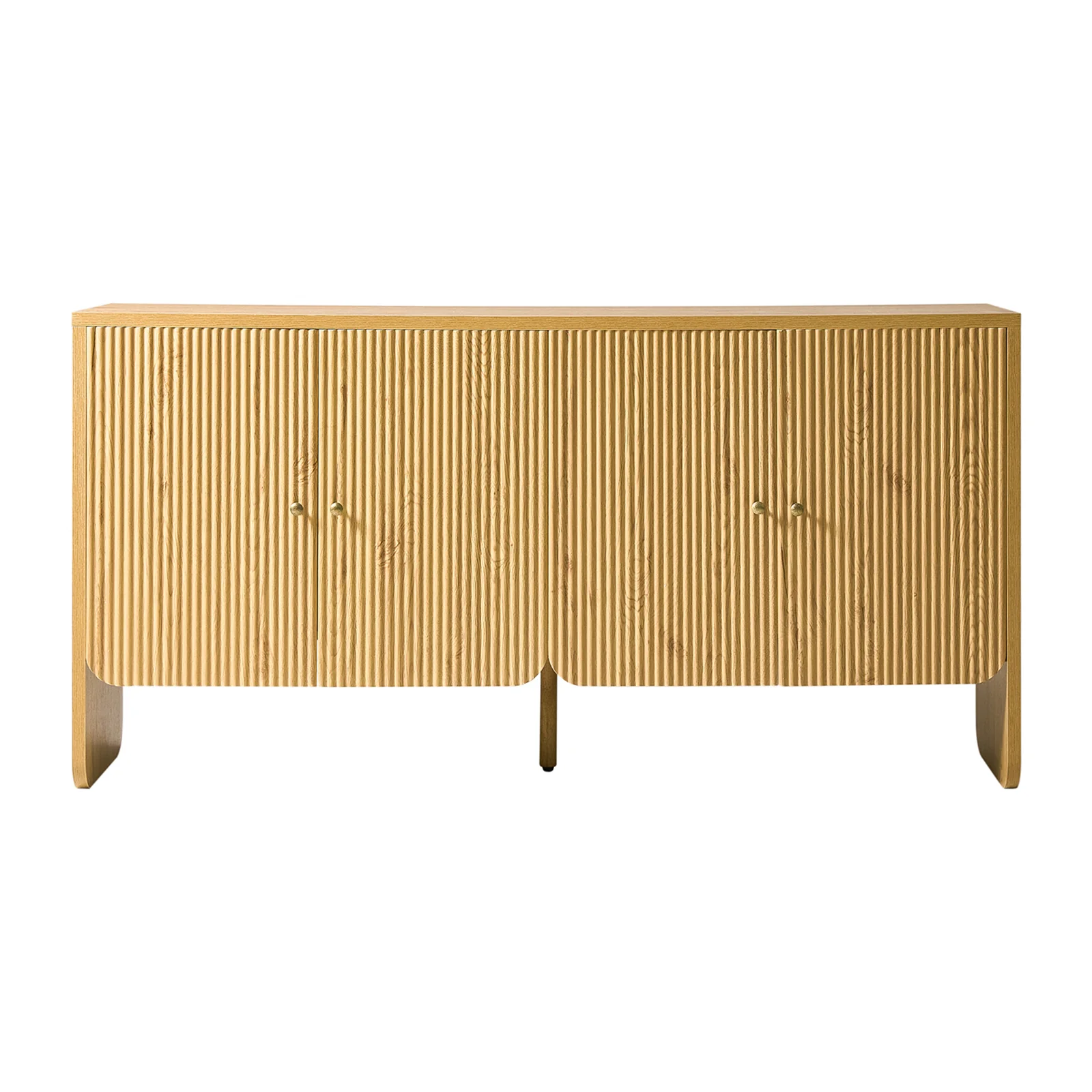Paula Versatile Buffet Cabinet Sideboard with Adjustable Shelves, Cable Management - Image 20