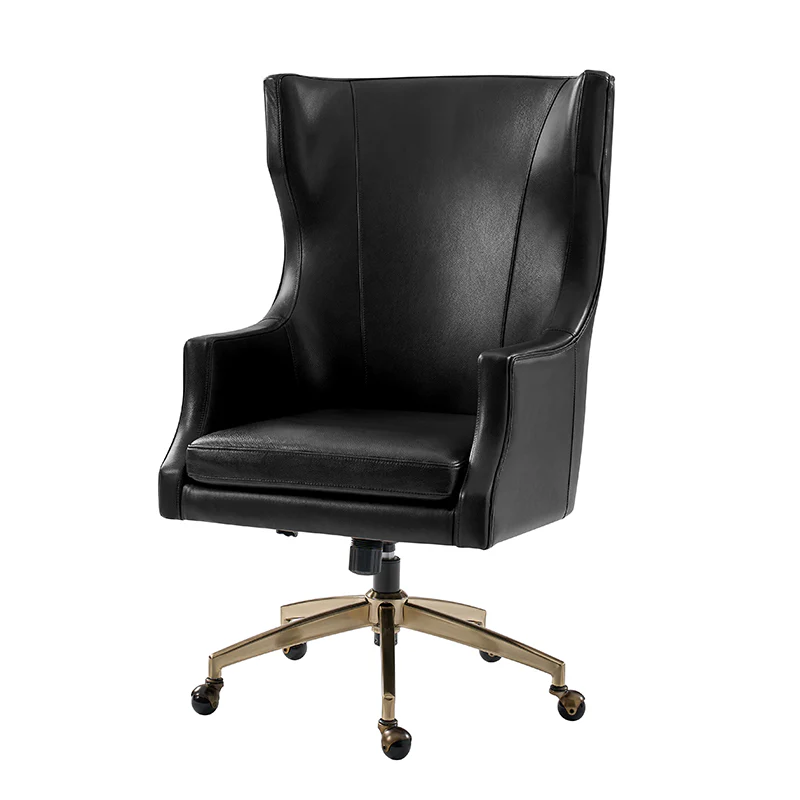 Elodio Chairs in Office with Genuine Leather - Image 5