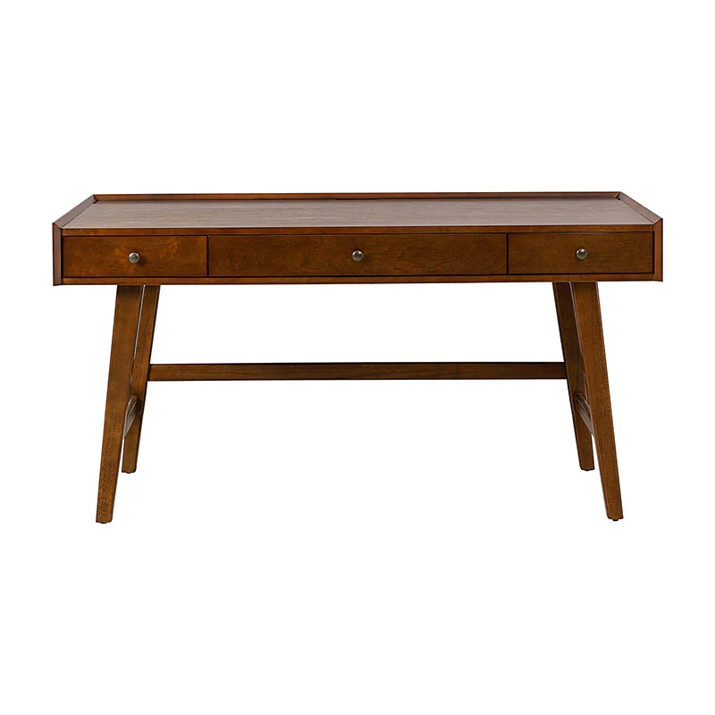 Charlotte Mid-century Modern 60" Computer Desk with Cable Management & Charging Station - Image 4