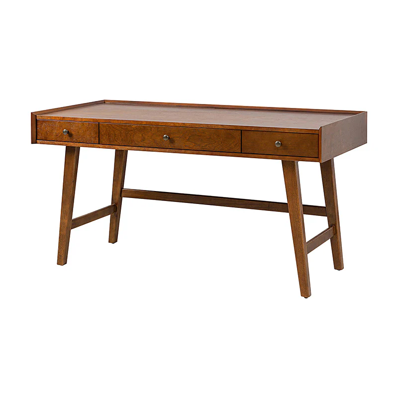 Charlotte Mid-century Modern 60" Computer Desk with Cable Management & Charging Station - Image 5