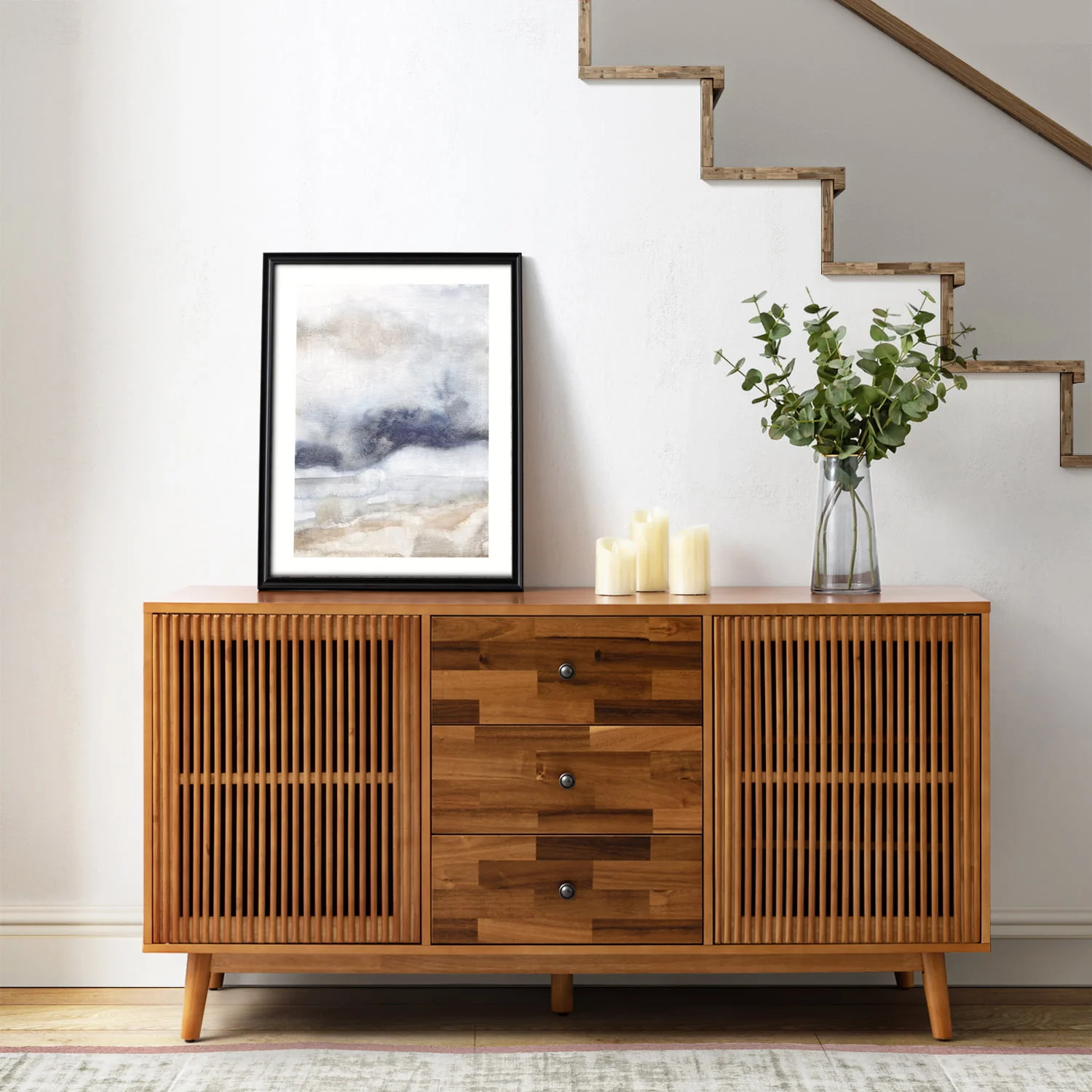 Chris 58" Wide 3 Drawer Sideboard - Image 9