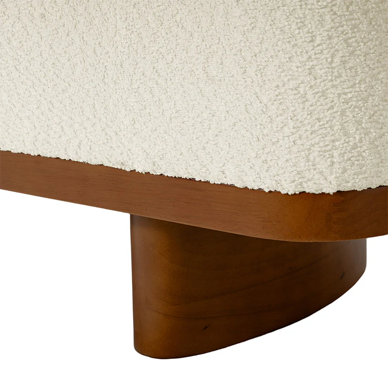 Claire Modern Chenille Upholstered Storage Bench - Image 16