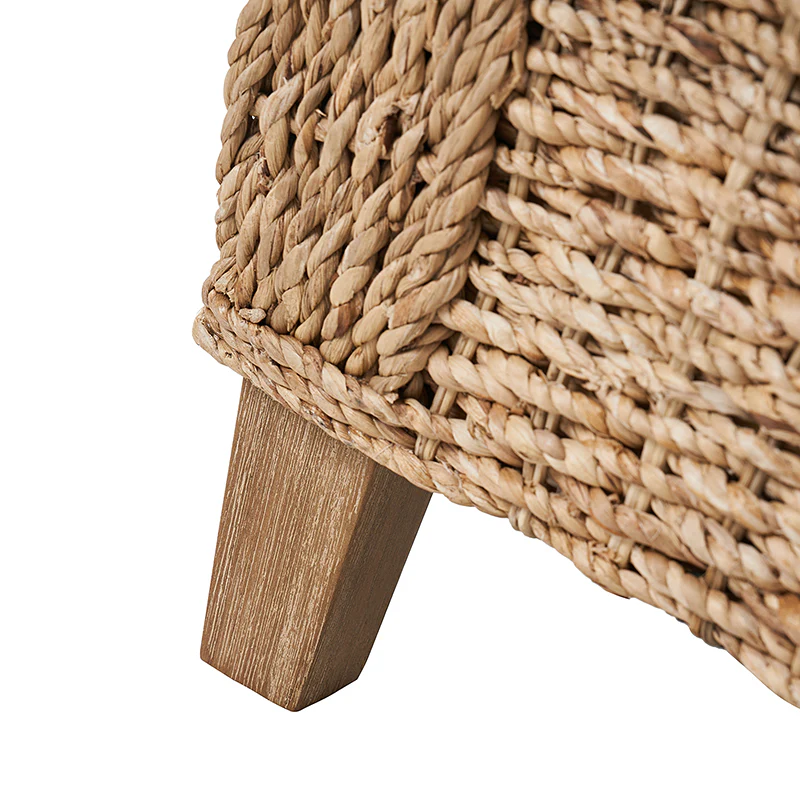 Coastal Charm: Wilhelm Rattan Storage Bench - Image 8