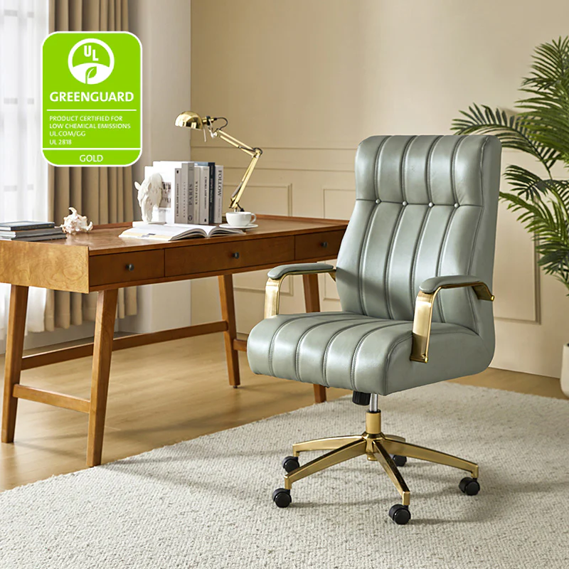 Conelius Leather Ergonomic Executive Office Chair - Image 10