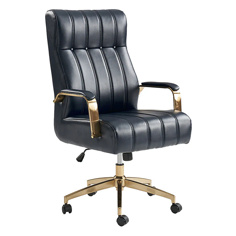 Conelius Leather Ergonomic Executive Office Chair - Image 36