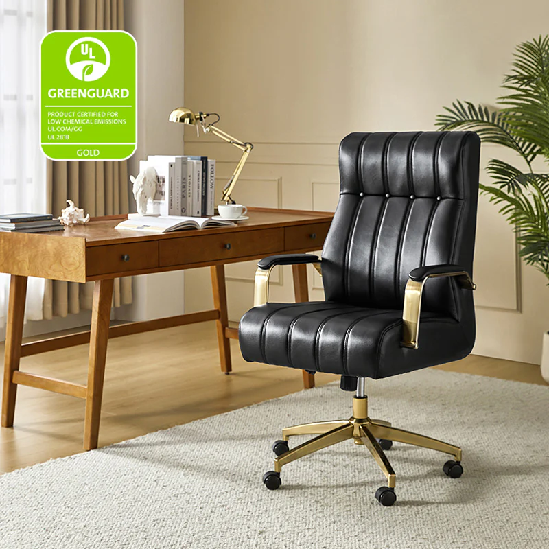 Conelius Leather Ergonomic Executive Office Chair - Image 42