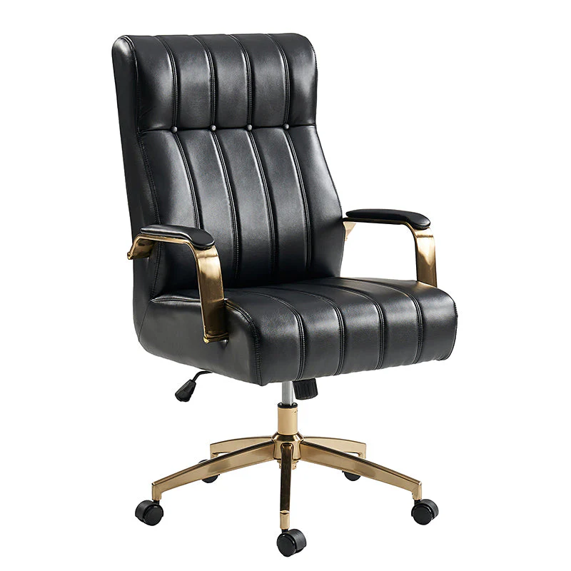 Conelius Leather Ergonomic Executive Office Chair - Image 45