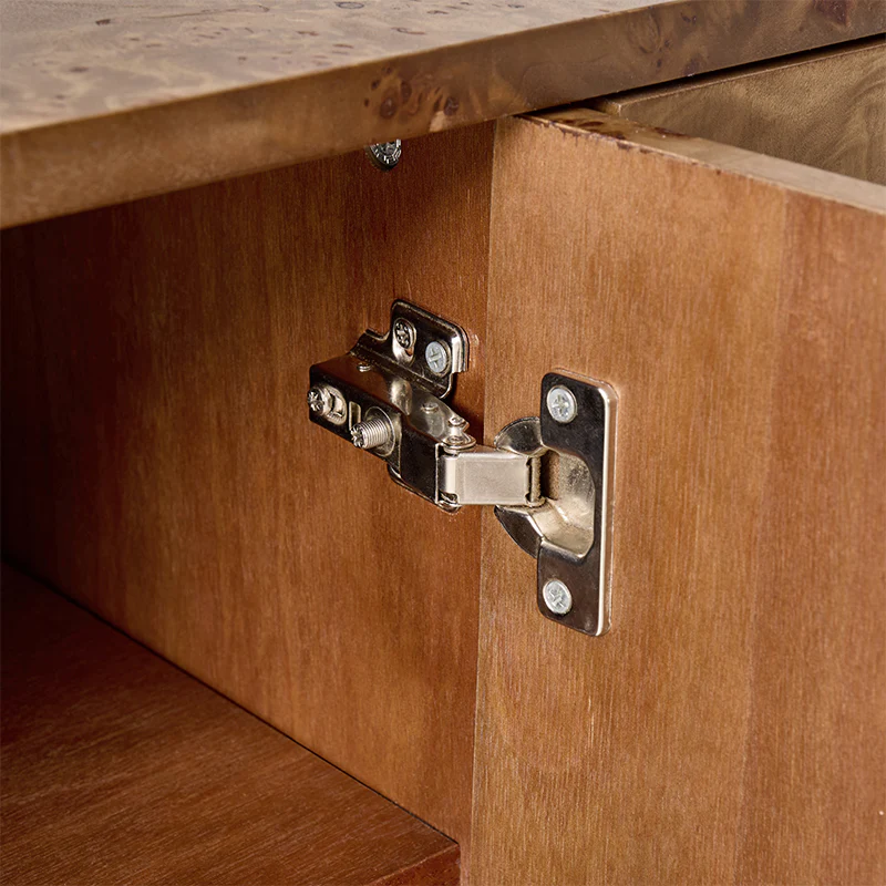 Contemporary Burl Veneer Cabinet for Stylish Living - Image 18