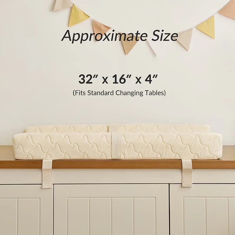 Hypoallergenic Contoured Soft Changing Pad - Image 3