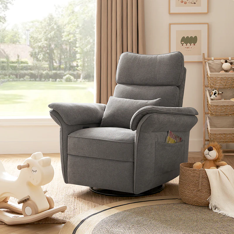 CUDDLESUPPORT ARMRESTS Nursery Power Recliner - Image 11