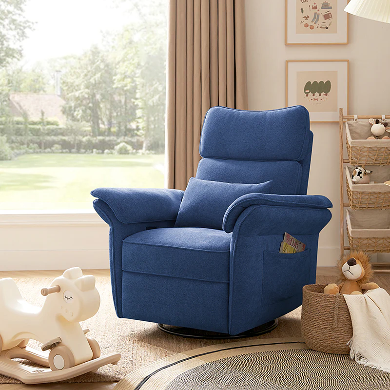 CUDDLESUPPORT ARMRESTS Nursery Power Recliner - Image 19