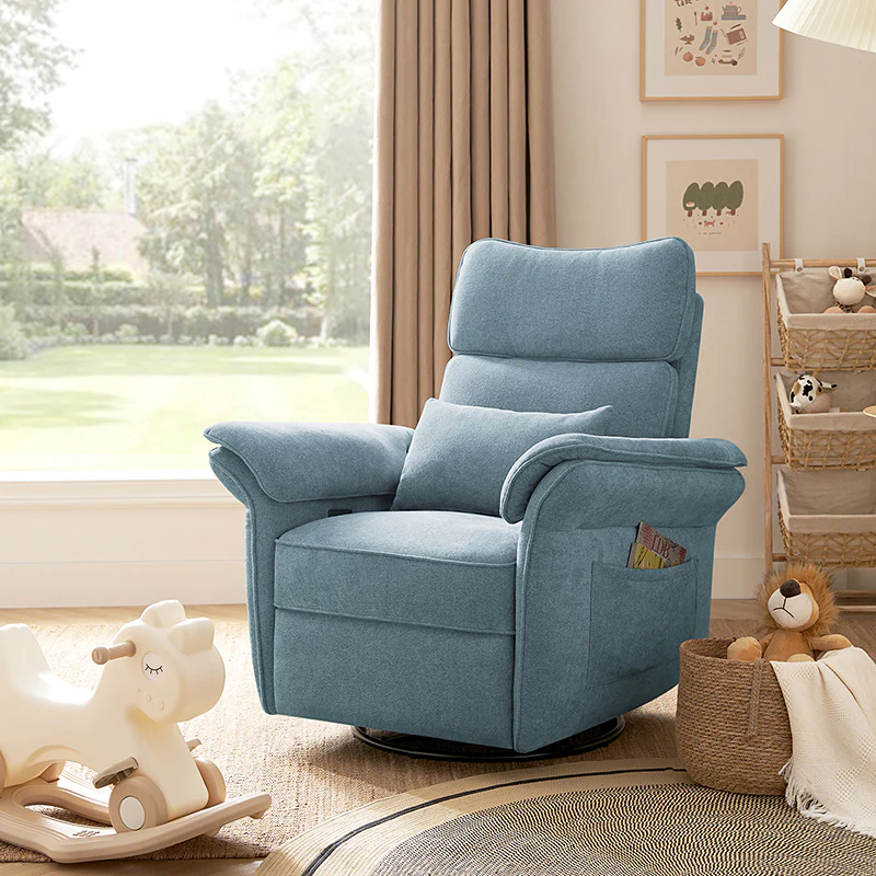 CUDDLESUPPORT ARMRESTS Nursery Power Recliner - Image 28