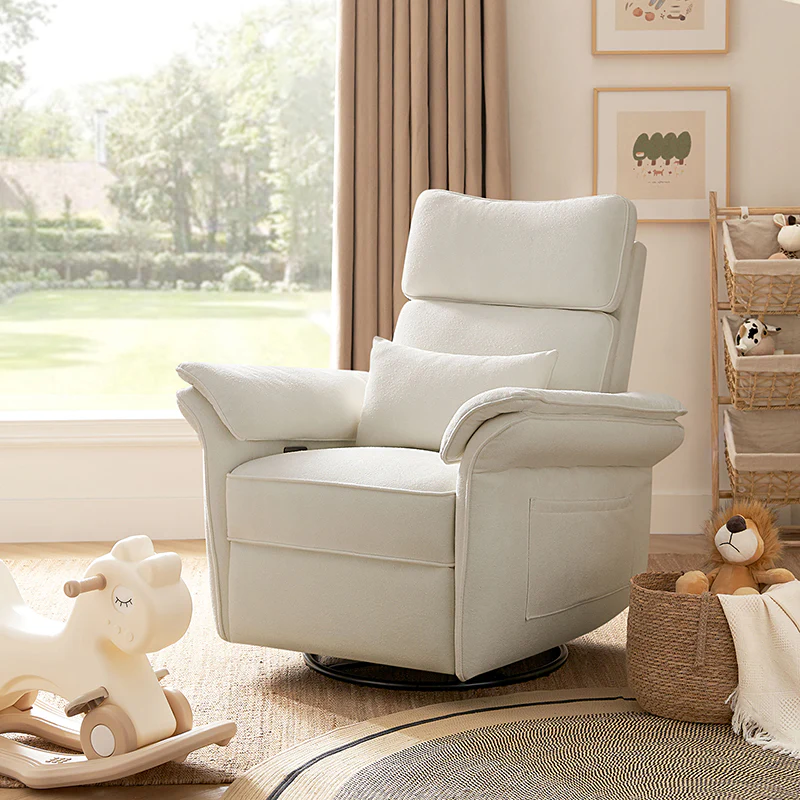 CUDDLESUPPORT ARMRESTS Nursery Power Recliner - Image 45