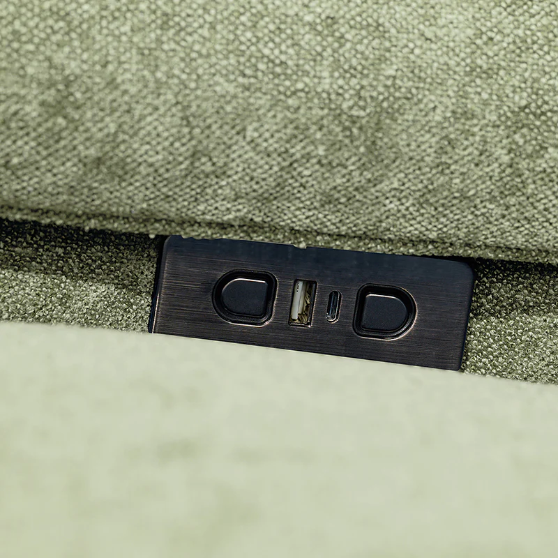 CUDDLESUPPORT ARMRESTS Nursery Power Recliner - Image 59