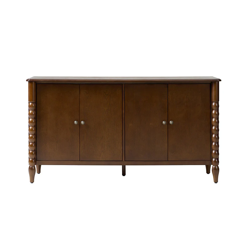 Daan 63" Wide 4-Door Sideboard Cabinet with Adjustable Shelves - Image 4