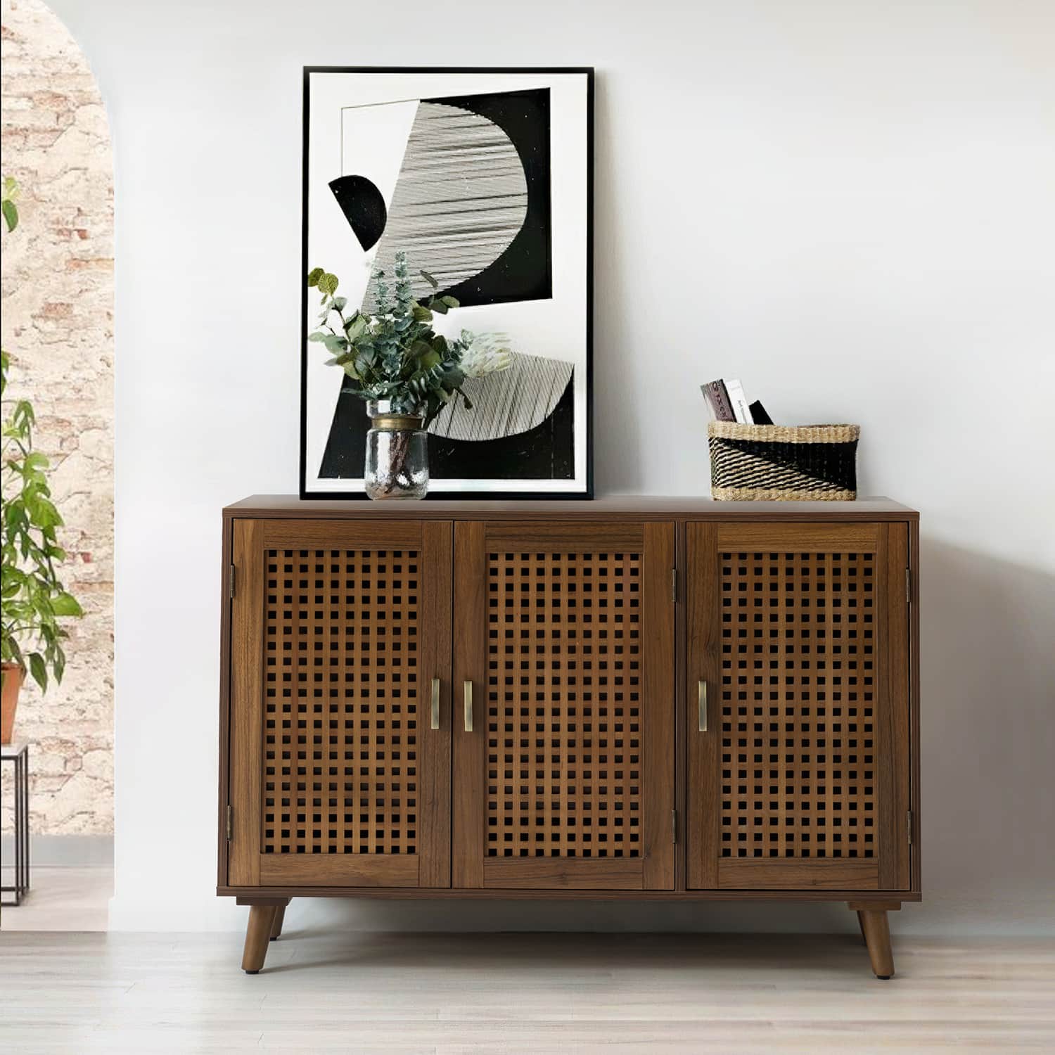 Dan 3-Door Accent Entryway Cabinet - Image 17
