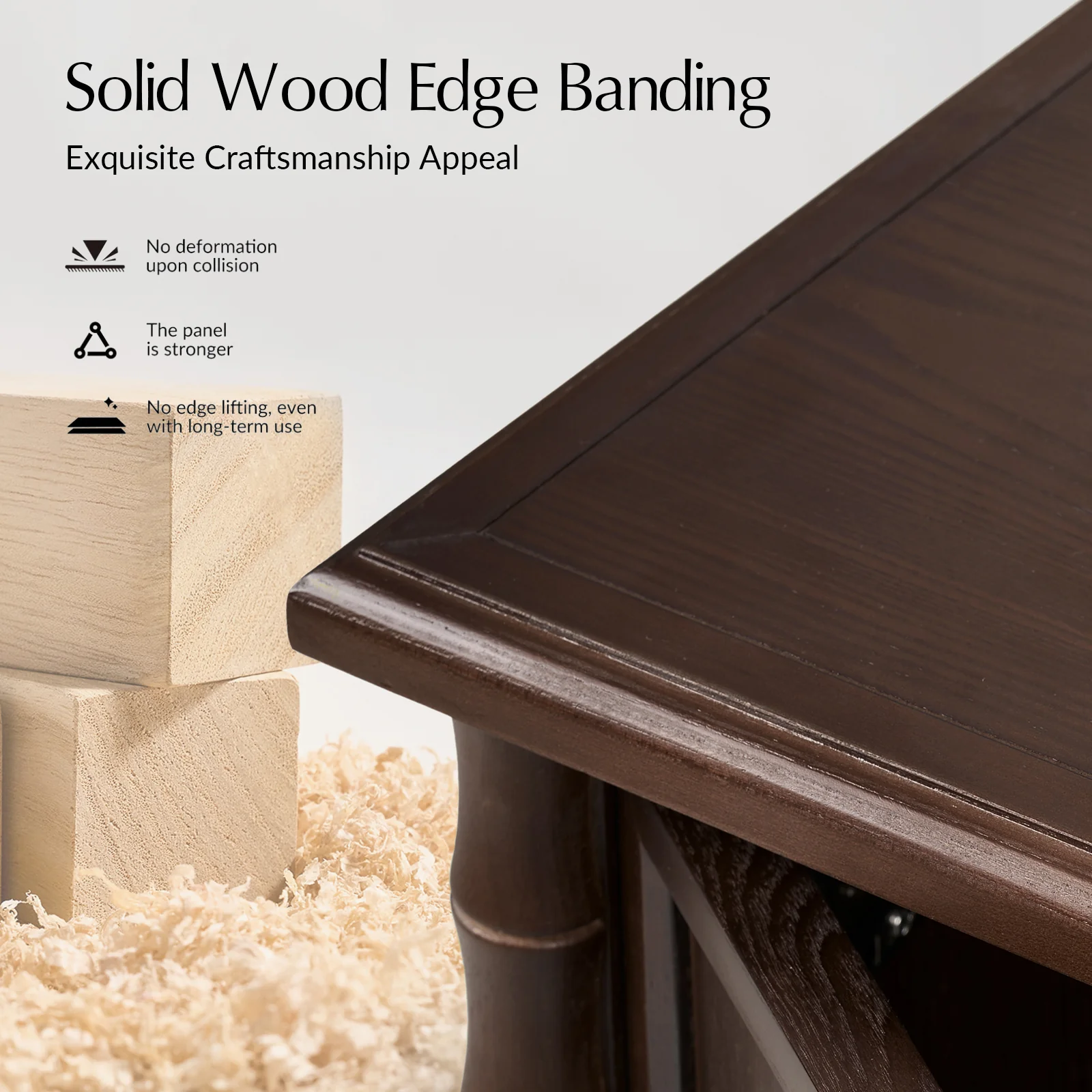 Deb 32" Wood Veneer Accent Cabinet with Adjustable Shelves, Modern Transitional Style - Image 28