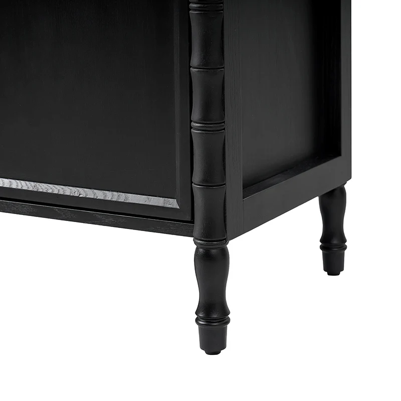 Deb 32" Wood Veneer Accent Cabinet with Adjustable Shelves, Modern Transitional Style - Image 36