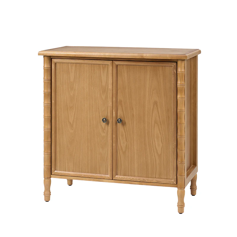 Deb 32" Wood Veneer Accent Cabinet with Adjustable Shelves, Modern Transitional Style - Image 5
