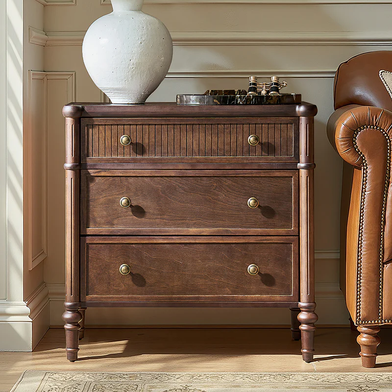 Derk Fluted Fronts Transitional End Table with Drawers and USB/Type-C Outlets - Image 22
