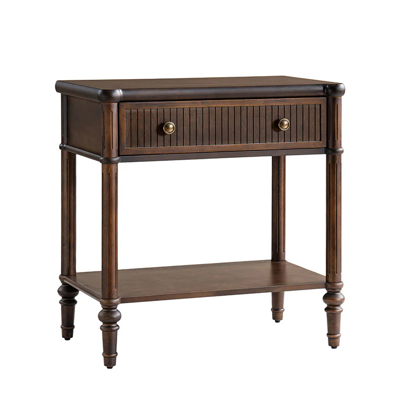 Derk Fluted Fronts Transitional End Table with Drawers and USB/Type-C Outlets - Image 38