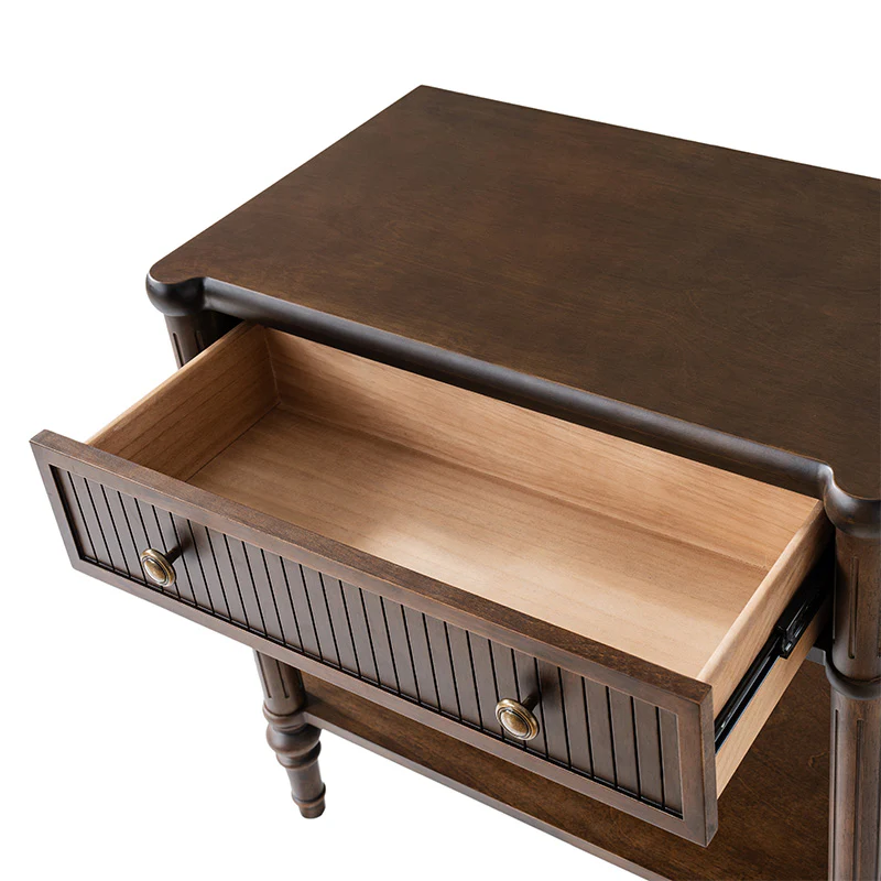 Derk Fluted Fronts Transitional End Table with Drawers and USB/Type-C Outlets - Image 41