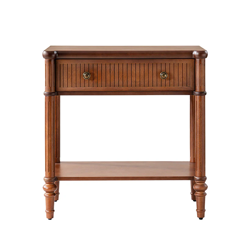 Derk Fluted Fronts Transitional End Table with Drawers and USB/Type-C Outlets - Image 46