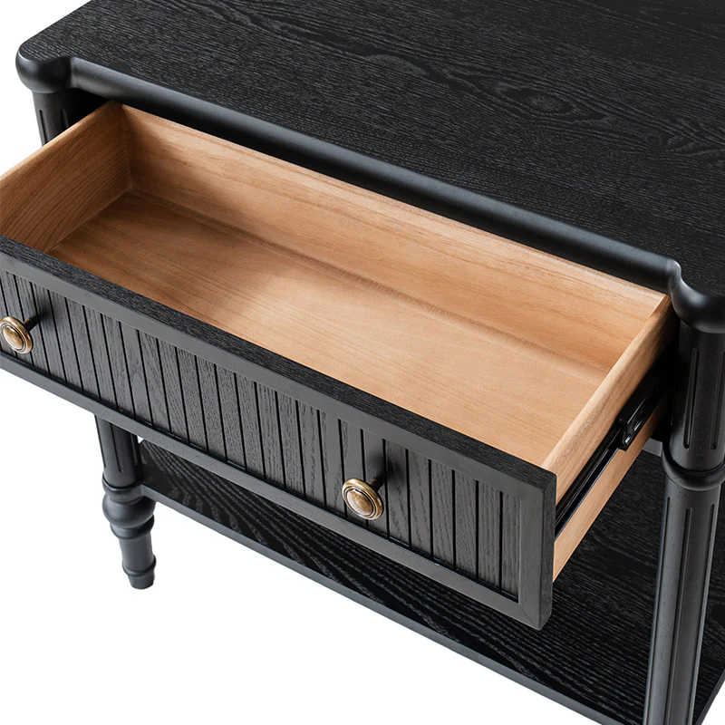 Derk Fluted Fronts Transitional End Table with Drawers and USB/Type-C Outlets - Image 55