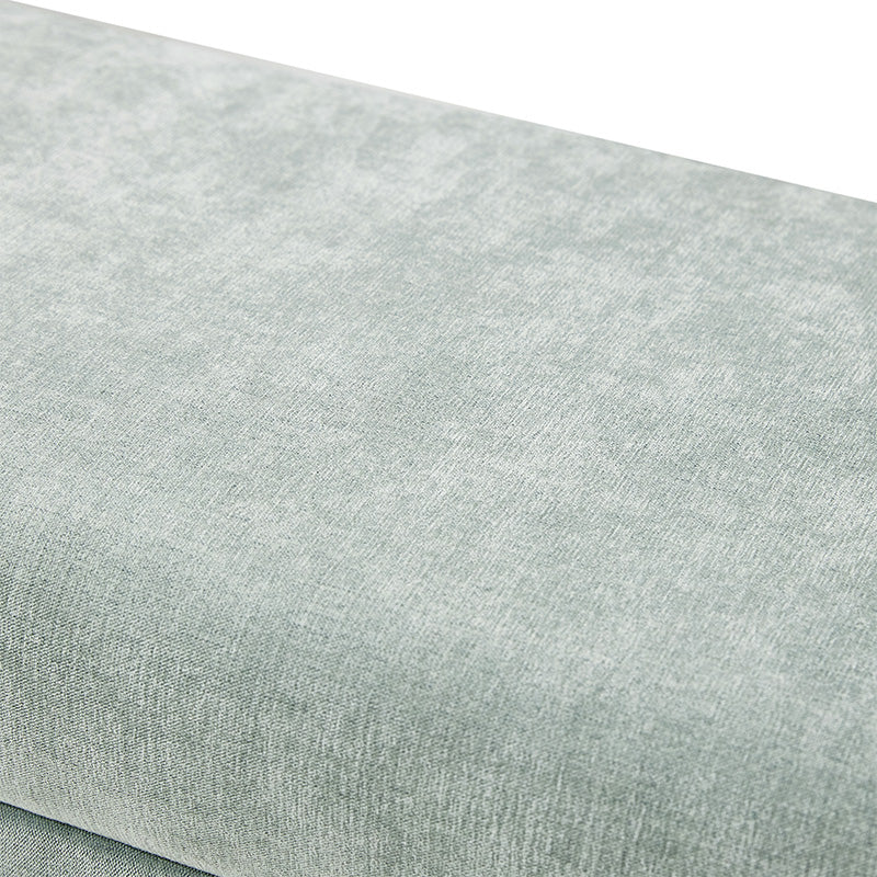 Diana 57" Wide Modern Chenille Upholstered Bench with Piped Edges and Foam Cushion - Image 24