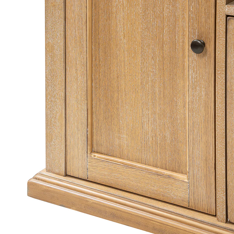 Edenia Traditional Storage TV Stand with Built-in Outlets - Image 16