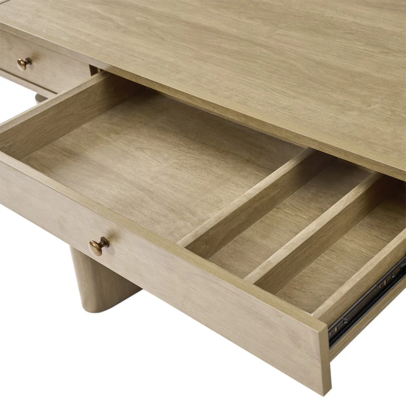 Louise Mid-century Modern Electric Adjustable Standing Desk with Wireless Charging - Image 6