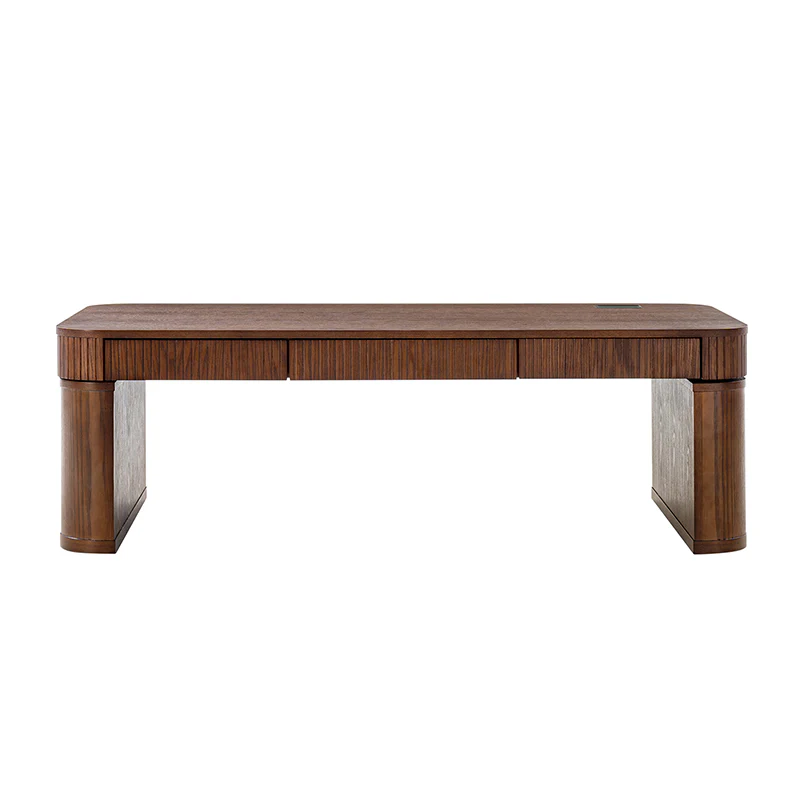 Matilde Electric Standing Coffee Table Desk with Storage - Image 16
