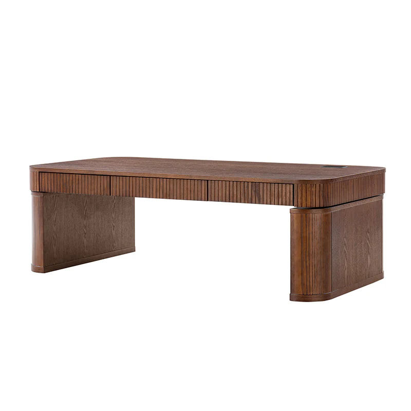 Matilde Electric Standing Coffee Table Desk with Storage - Image 17